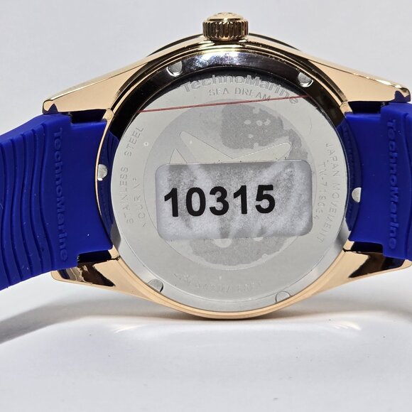 TechnoMarine Sea Dream Unisex Watch 38mm Quartz Watch TM-719034 - Picture 11 of 14